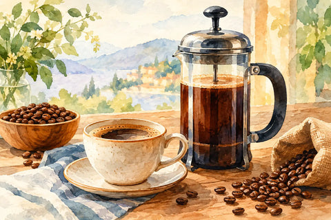 Cafés para prensa francesa con más sabor