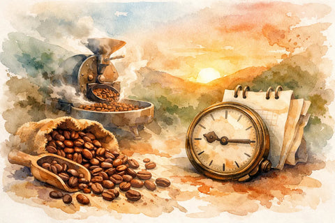¿Qué indica la fecha de tueste del café?