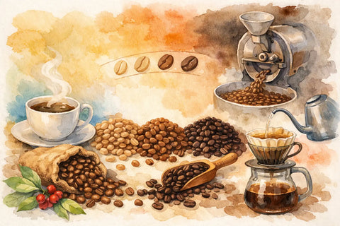 Guía de perfiles de tueste para tu café