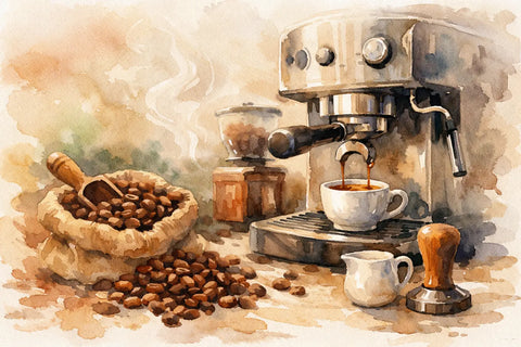 Cómo elegir café para máquina espresso en casa