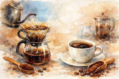 Guía proporción café agua para una taza perfecta