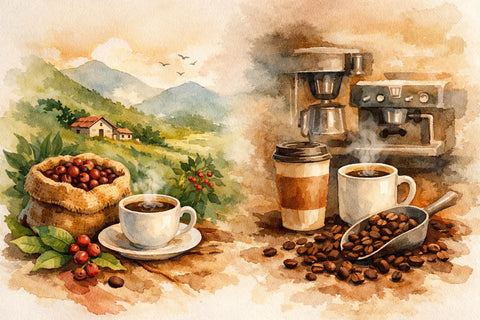 Café de finca versus comercial: qué cambia