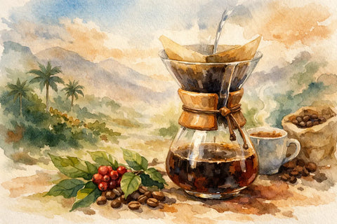 Cómo preparar café Chemex y resaltar su origen